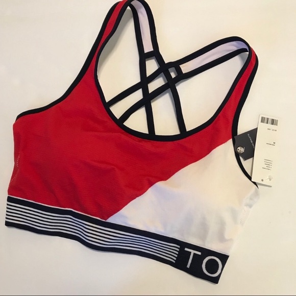 Tommy Hilfiger Crossback Seamless Sports Bra Med - Picture 7 of 8